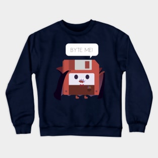 Floppy Disk - Byte Me Crewneck Sweatshirt